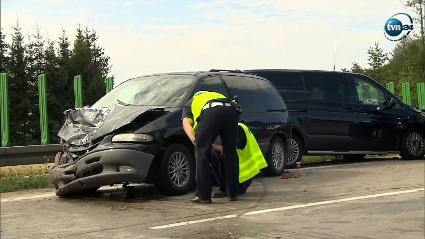 Śmiertelny wypadek na A4 - 6 sierpnia 2018