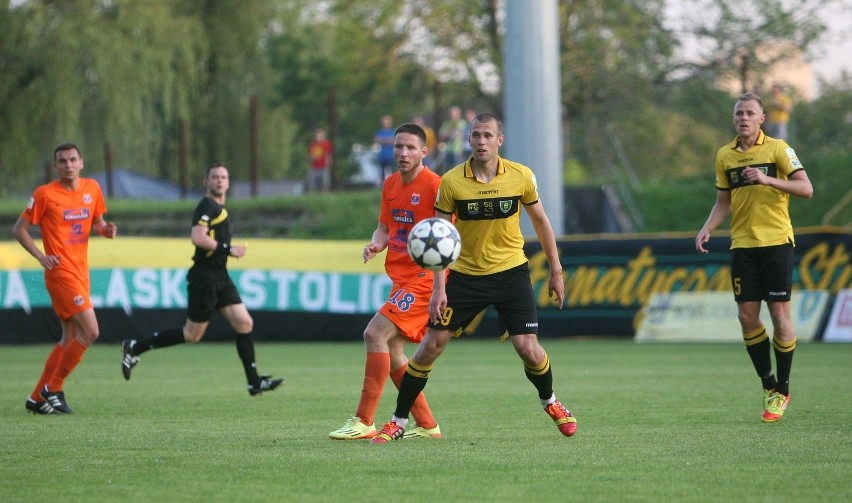 GKS Katowice - Termalica Nieciecza 1:1 [RELACJA, ZDJĘCIA]. Mistrzowie samobójów z Bukowej