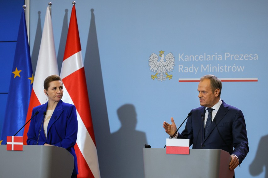 Tusk spotkał się w Warszawie z premier Danii. Rozmawiali o...