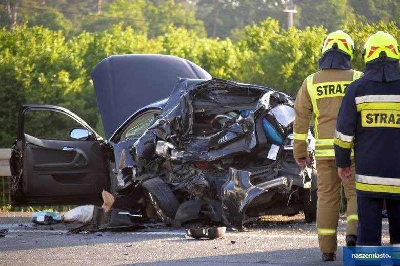 Wypadek na autostradzie A1