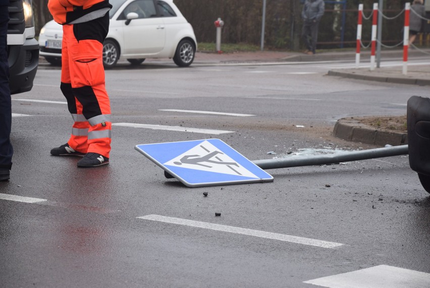 Na szczęście w chwili wypadku na przejściu dla pieszych nie...