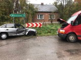 Wypadek w Kossowie. Jedna osoba trafiła do szpitala