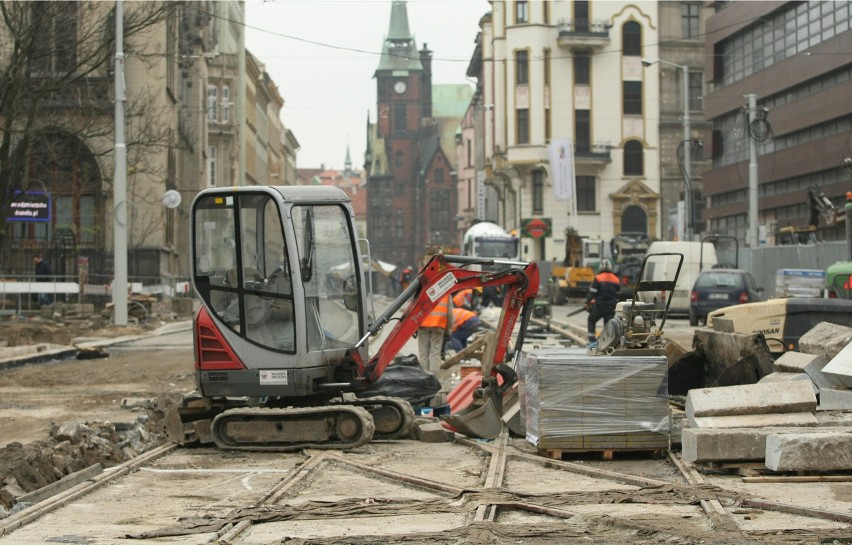 Krupniczą pojedziemy na Gwiazdkę. W styczniu rozkopią Zamkową (ZDJĘCIA)