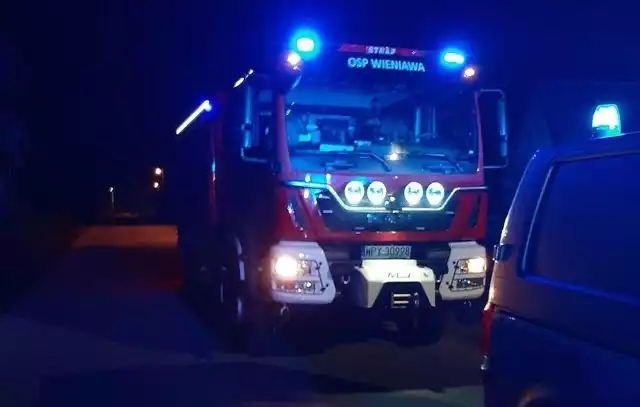 Strażacy OSP Wieniawa byli na miejscu zdarzenia w miejscowości Żuków.