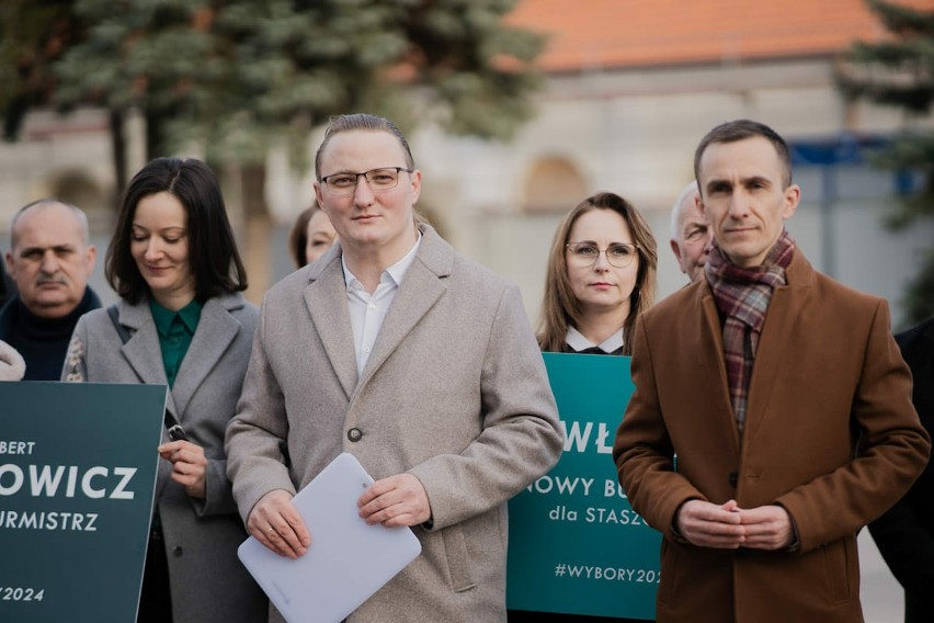 Wybory 2024. Hubert Gawłowicz ogłosił start na burmistrza Staszowa. "Nie zgadzam się na udawanie, że jest pięknie"