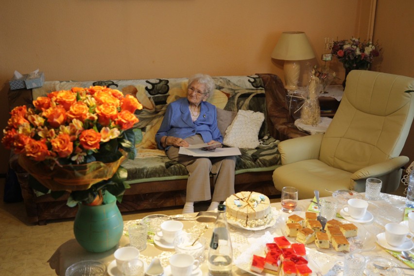 Tekla Juniewicz ma 115 lat. Mieszka w Gliwicach i dzisiaj...