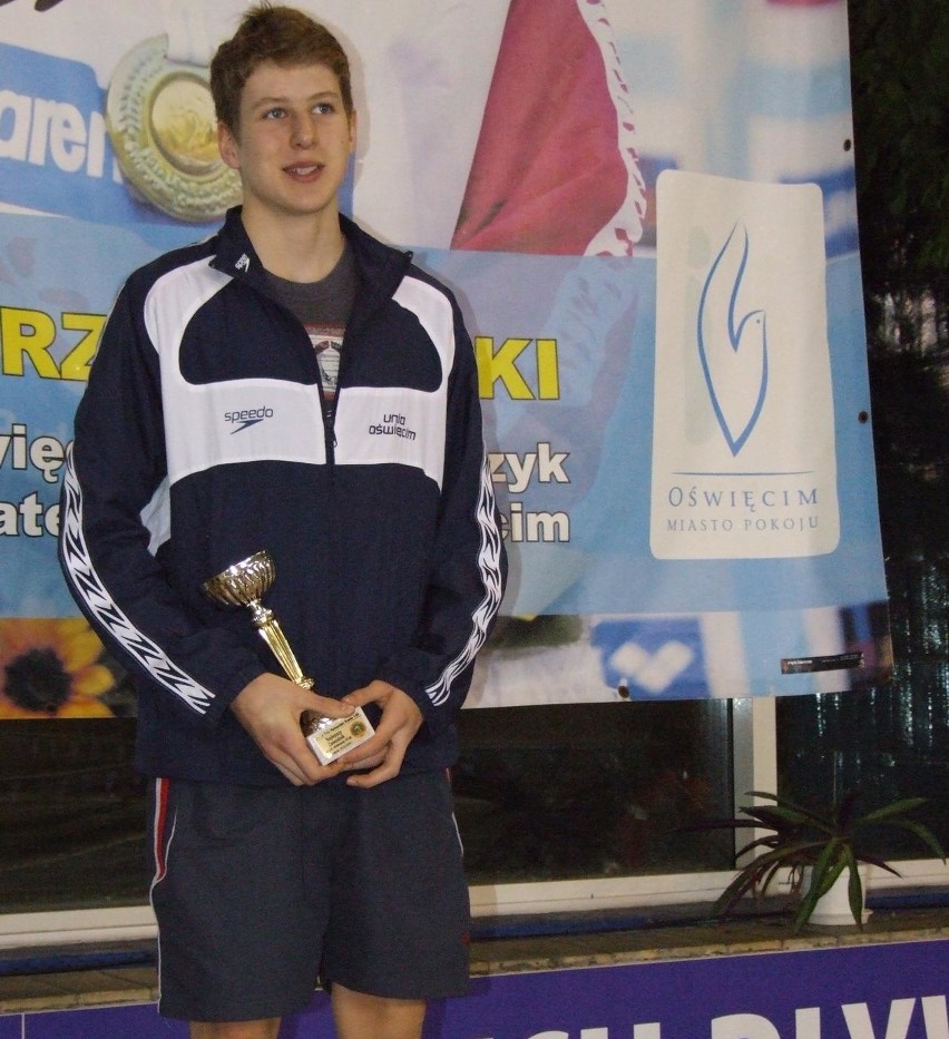 Andrzej Michalczyk, lider grupy 15-latków.