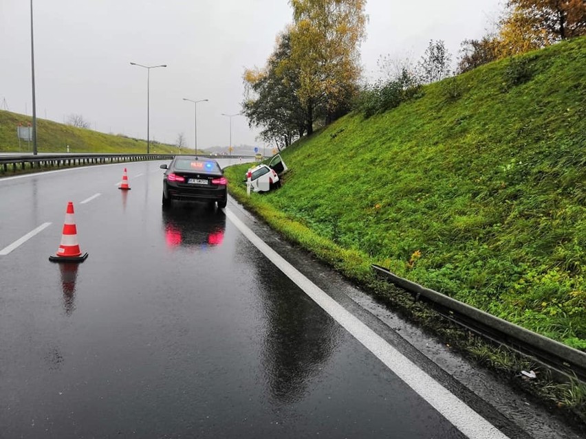 Kraków. Czarny dzień na A4. Seria awarii i kolizji