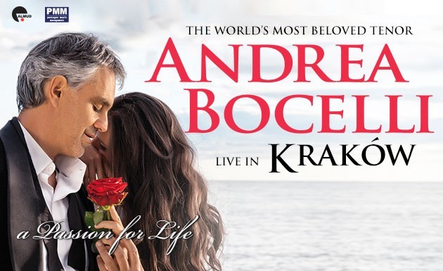 Andrea Bocelli da koncert na stadionie Cracovii