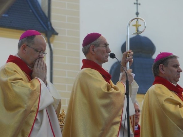 W uroczystościach odpustowych uszestniczyl biskup nominat Andrzej Czaja.
