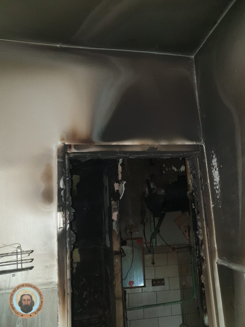 Ogień splądrował mieszkanie, którego remont niedawno...