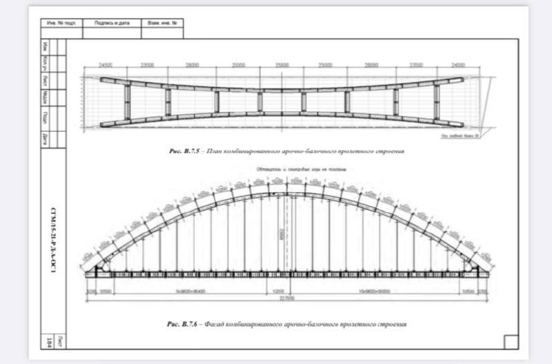 Dokumentację techniczną Mostu Krymskiego
