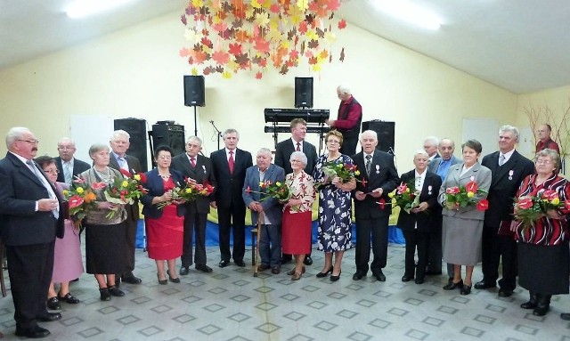 W GOK w Dobrem odbyła się uroczystość z okazji 50-lecia pożycia małżeńskiego
