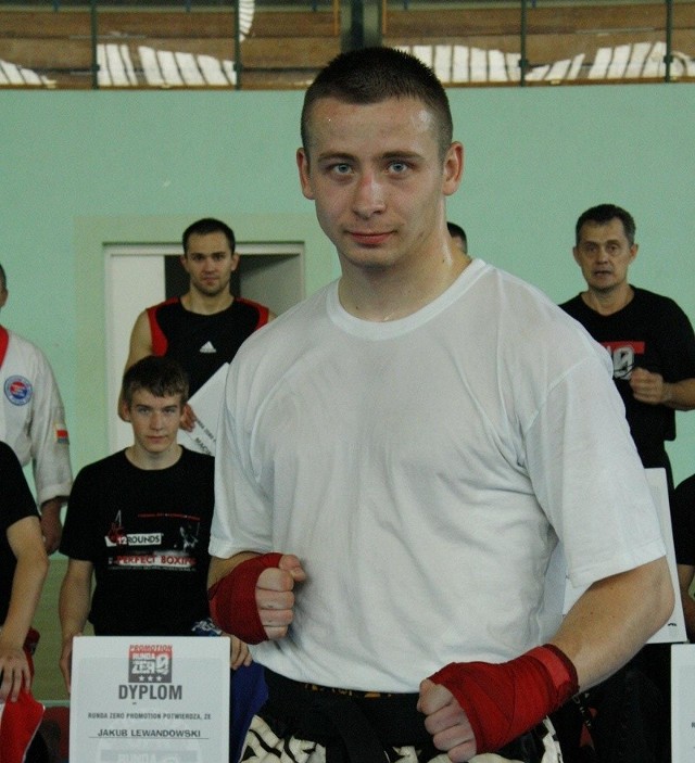 Arkadiusz Ludwiczak chce się rozwijać w sportach walki.