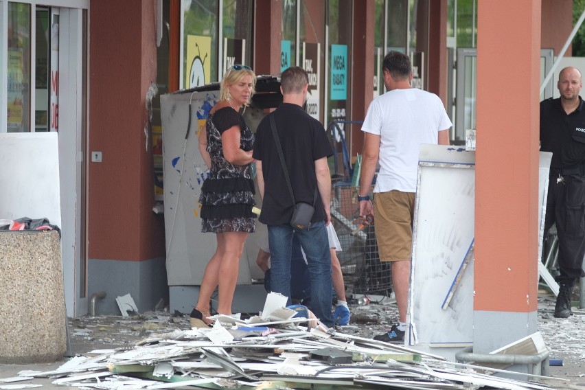 Poznań: Wysadzili w powietrze bankomat przy ul. Bułgarskiej