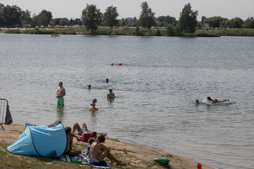 Słoneczna sobota nad wodą. Kryspinów przeżywa oblężenie [ZDJĘCIA]