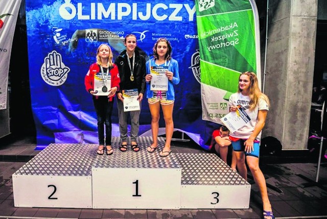 Julia Potrykus zajęła m.in. trzecie miejsce podczas zawodów w Warszawie „Od Młodzika do Olimpijczyka”