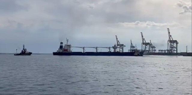 Jednostka pływająca pod banderą Sierra Leone opuściła w poniedziałek port w Odessie, na podstawie umowy o wznowieniu ukraińskiego eksportu zbóż
