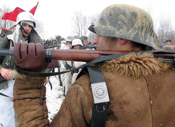 Rekonstrukcja walk o Stalingrad w Orzechowcach...