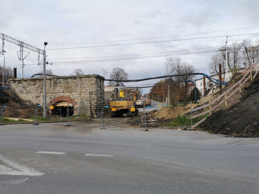 Trwa przebudowa wiaduktu przy ul. Siennej w Chrzanowie
