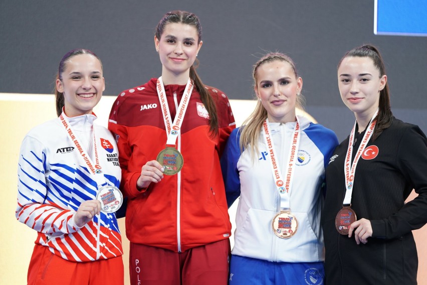 Kseniya Dronchanka z Olimpu Łódź mistrzynią Europy w karate
