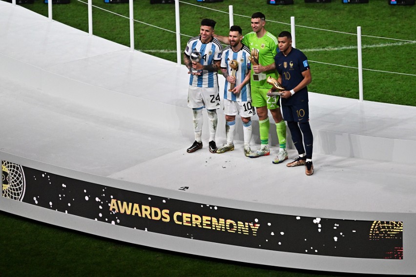 MŚ 2022. Leo Messi uznany najlepszym piłkarzem mundialu. Wręczono też trzy inne nagrody