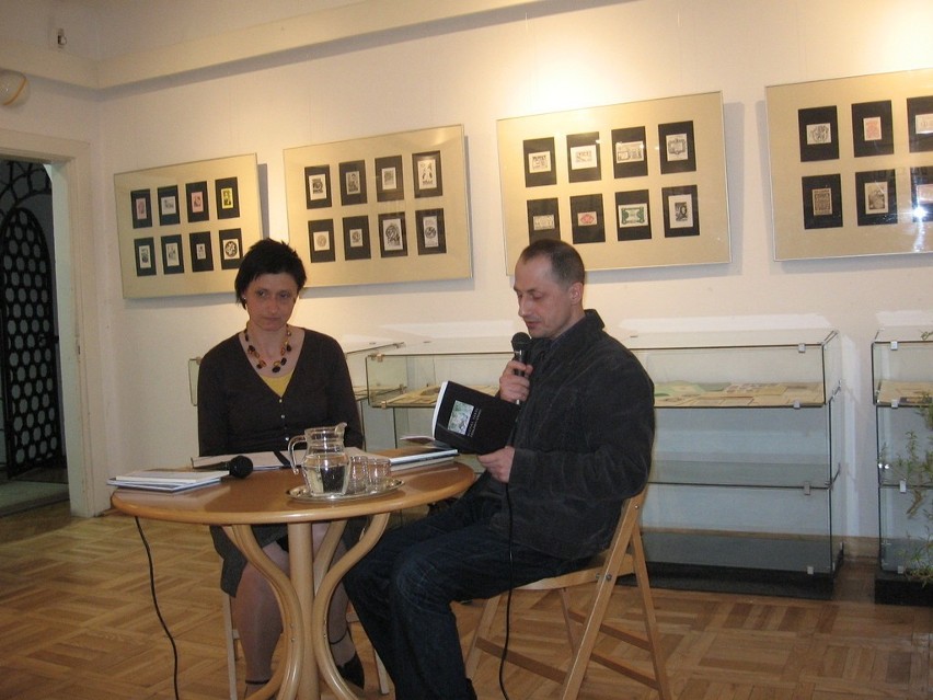 Michał Sobol opowiadał o swojej twórczości.