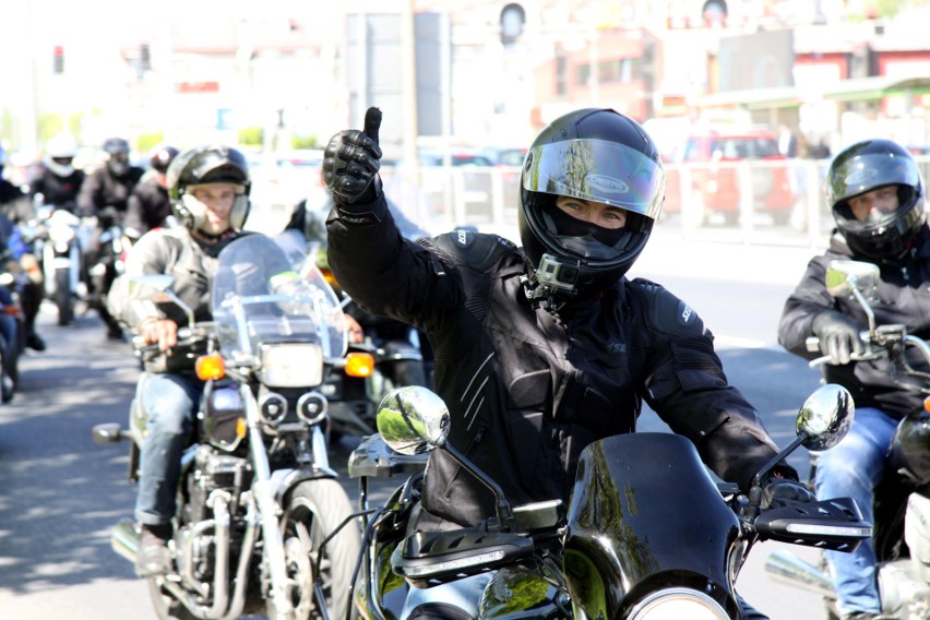 Rozpoczęcie sezonu motocyklowego 2018 w Lublinie. Przez miasto przejechała głośna parada (ZDJĘCIA)