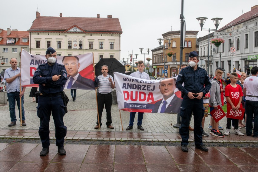 Andrzej Duda odwiedził Czarnków w środę, 1 lipca. Na...