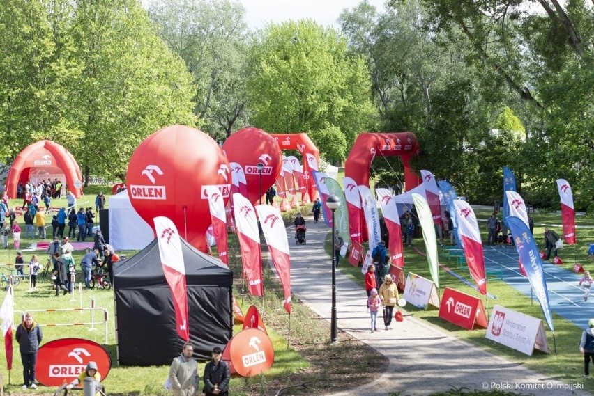 24. piknik olimpijski na Kępie Potockiej w Warszawie...