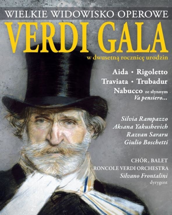 Biletami na widowisko operowe "Verdi Gala" nagrodzimy pięć osób, które jako pierwsze przyślą prawidłową odpowiedź na pytanie konkursowe