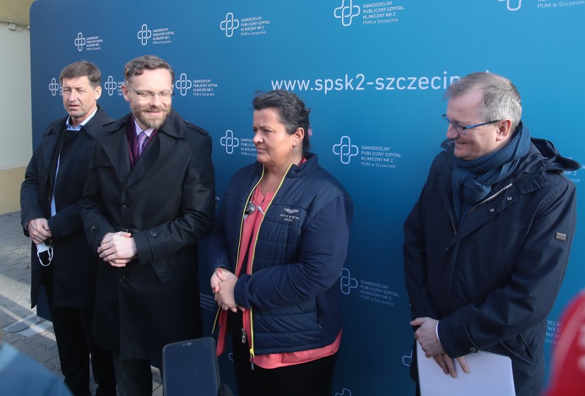 Szpital tymczasowy w Szczecinie się zamyka. Przez dwa lata udzielili pomocy 1500 pacjentom