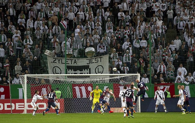 Legia Warszawa - średnia frekwencja na trybunach w rundzie jesiennej to 17280