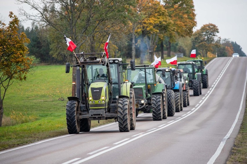Kolejny protest rolników w województwie podlaskim. Sprawdź relację na żywo (zdjęcia)