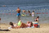 Wypoczynek na Hubertusie. Pogoda dopisuje, a mieszkańcy regionu się relaksują. Plażowiczów nie brakuje