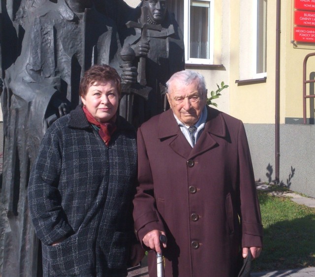 Maksymilian Staniszewski z córka Ireną