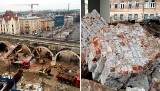 Kraków. Niszczą historyczny wiadukt na Grzegórzkach. Mieszkańcy: "To barbarzyństwo" [ZDJĘCIA]