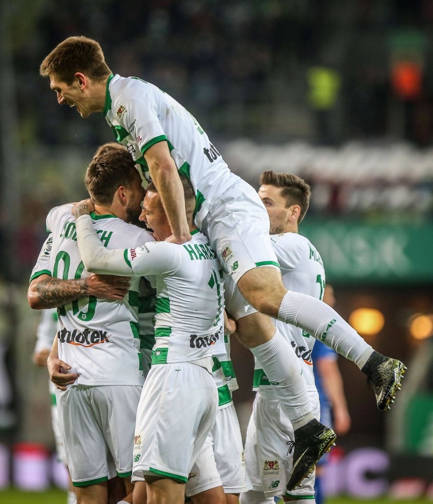 06.04.2019 gdansk. stadion energa gdansk.  lotto ekstraklasa...