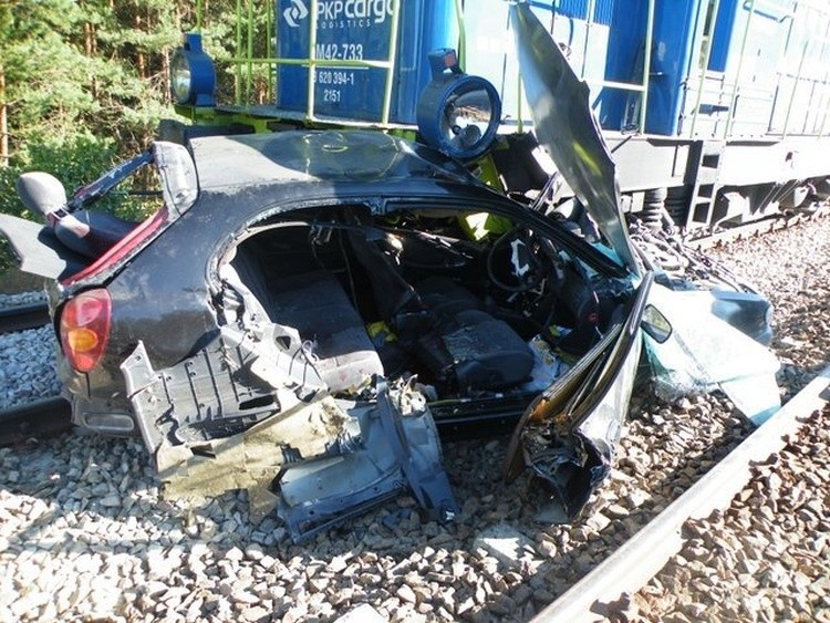 Grabarka: Wypadek na przejeździe kolejowym