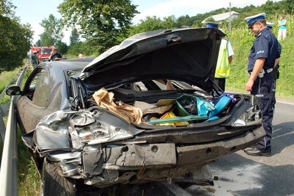 Wypadek w BukowejCztery osoby zostaly ranne w wypadku w Bukowej w powiecie debickim.