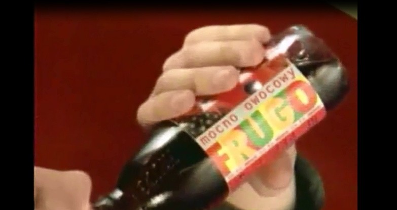 Reklama napojów Frugo. II połowa lat 90-tych