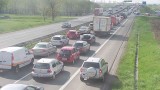 Wypadek na A4. Utworzyły się korki [ZDJĘCIA]