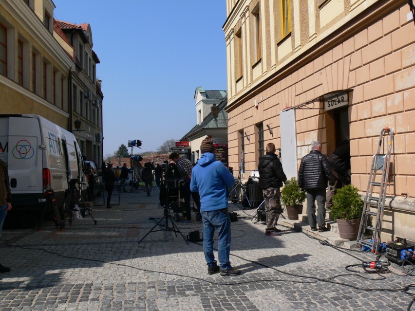 Wtorek było ostatnim dniem na planie filmowym w Sandomierzu...