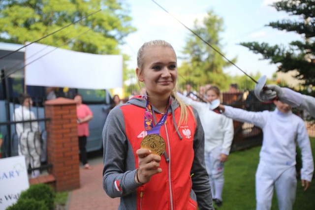 Angelika Wątor wystawiła na licytację swój złoty medal igrzysk w Baku