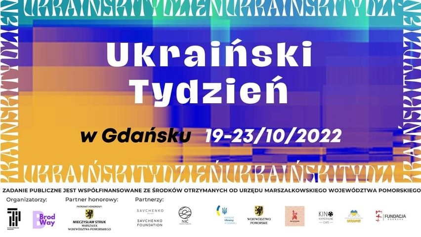 Ukraiński Tydzień w Gdańsku 19-23 października 2022. Koncerty, warsztaty, konferencje