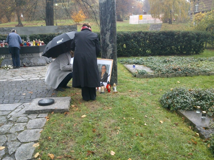 W Gdańsku na Cmentarzu Nieistniejących Cmentarzy pożegnali Tadeusza Mazowieckiego [ZDJĘCIA]