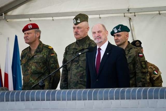 Minister Antonii Macierewicz na otwarciu NFIUMinister Antonii Macierewicz na otwarciu NFIU