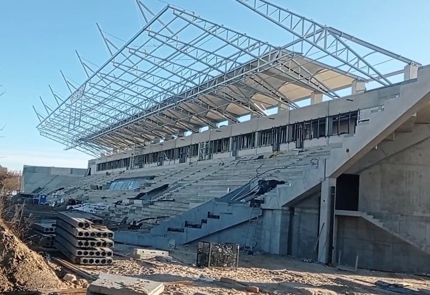 Budowa stadionu Radomiaka. Wiemy, kiedy zostanie oddany do użytku. Piłkarze zdążą rozegrać mecz PKO BP Ekstraklasy w tym sezonie?