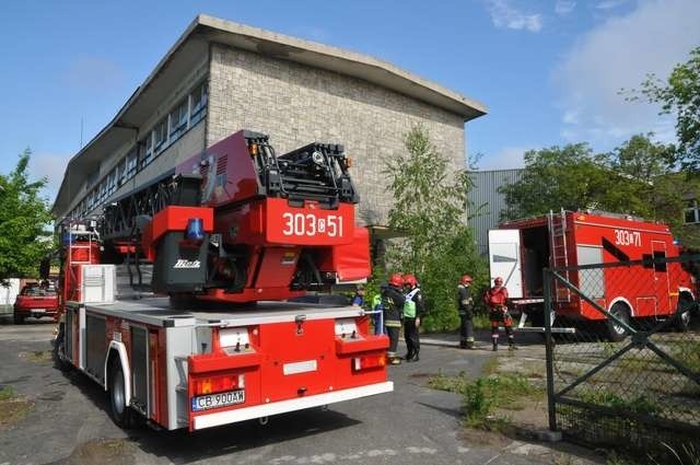 Ćwiczenia na TorbydzieĆwiczenia straży pożarnej na Torbydzie