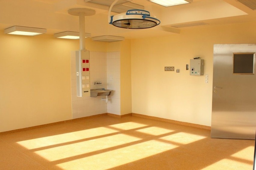 Remontowany oddział ginekologi w szpitalu powiatowym w...